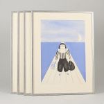 1740 9090 Färglitografier